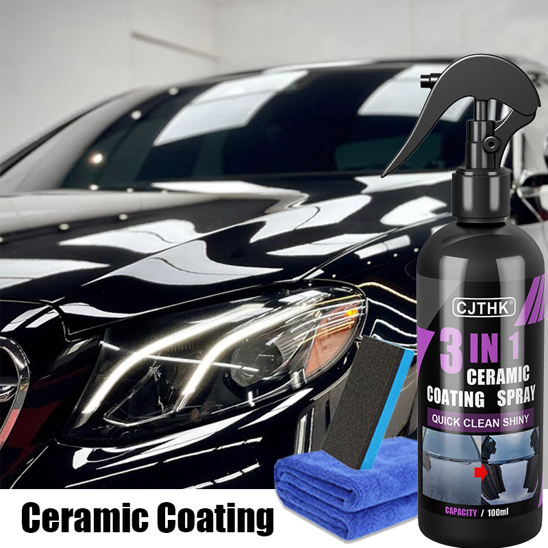 3 in 1 車用セラミックナノコーティング液、ナノクリスタ - Nano Liquid Coating のレビューと価格